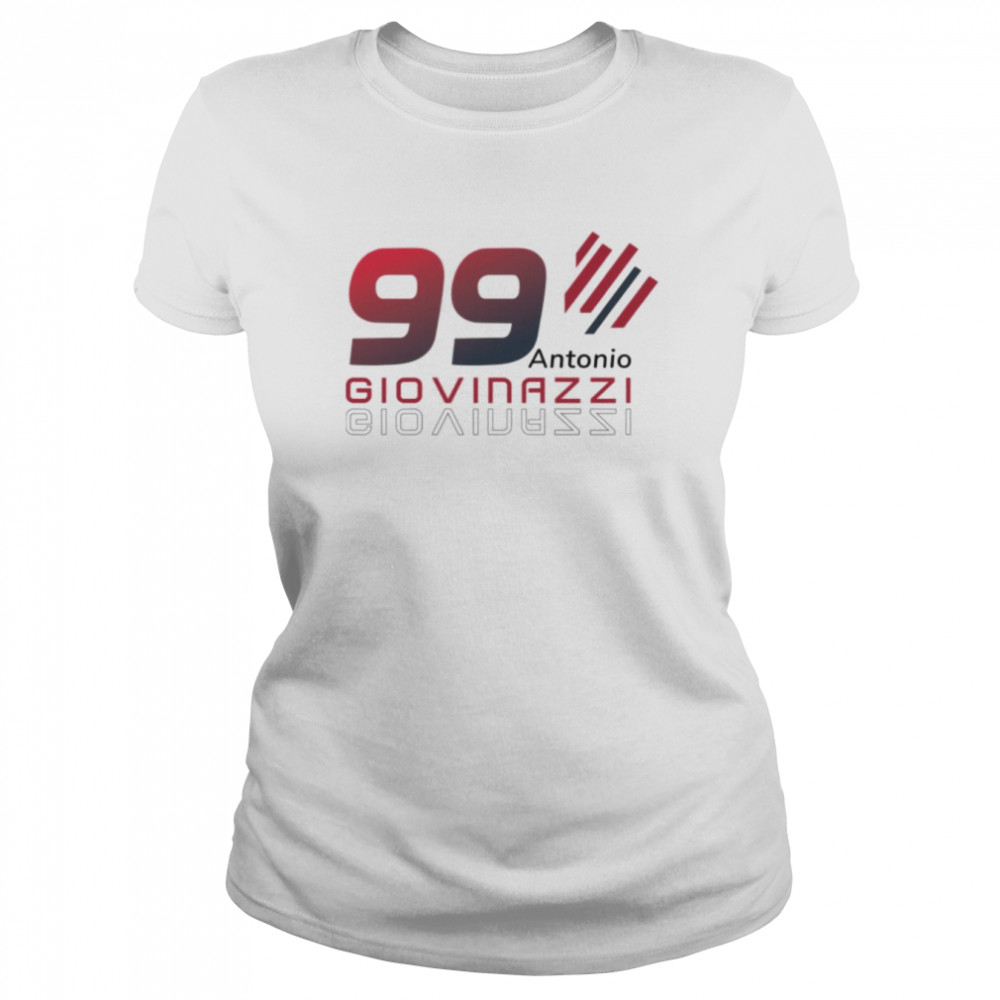 Formula 1 Alfa Romeo Sauber Antonio Giovinazzi shirt Classic Women's T-shirt