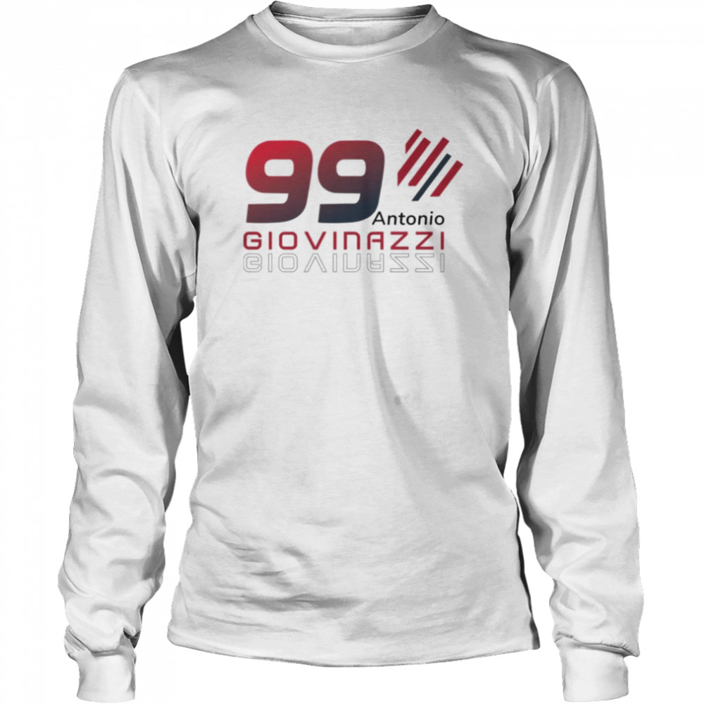 Formula 1 Alfa Romeo Sauber Antonio Giovinazzi shirt Long Sleeved T-shirt
