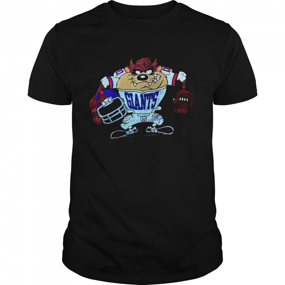 Looney Tunes Taz 1993 Player New York Giants T- Classic Men's T-shirt