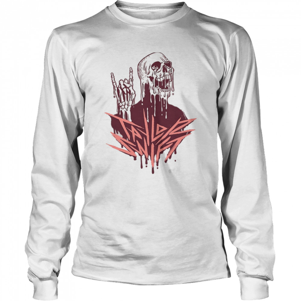 metal swift halloween graphic shirt long sleeved t shirt