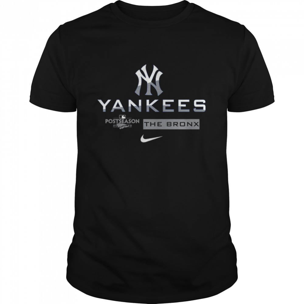 New York Yankees 2022 Postseason Authentic Collection Dugout T- Classic Men's T-shirt