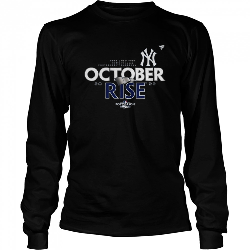 New York Yankees 2022 Postseason Locker Room T- Long Sleeved T-shirt