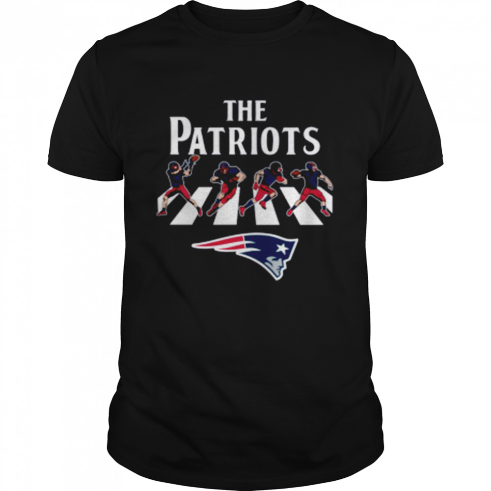 NFL Football New England Patriots The Beatles Rock Band Patriots T  Classic Men's T-shirt