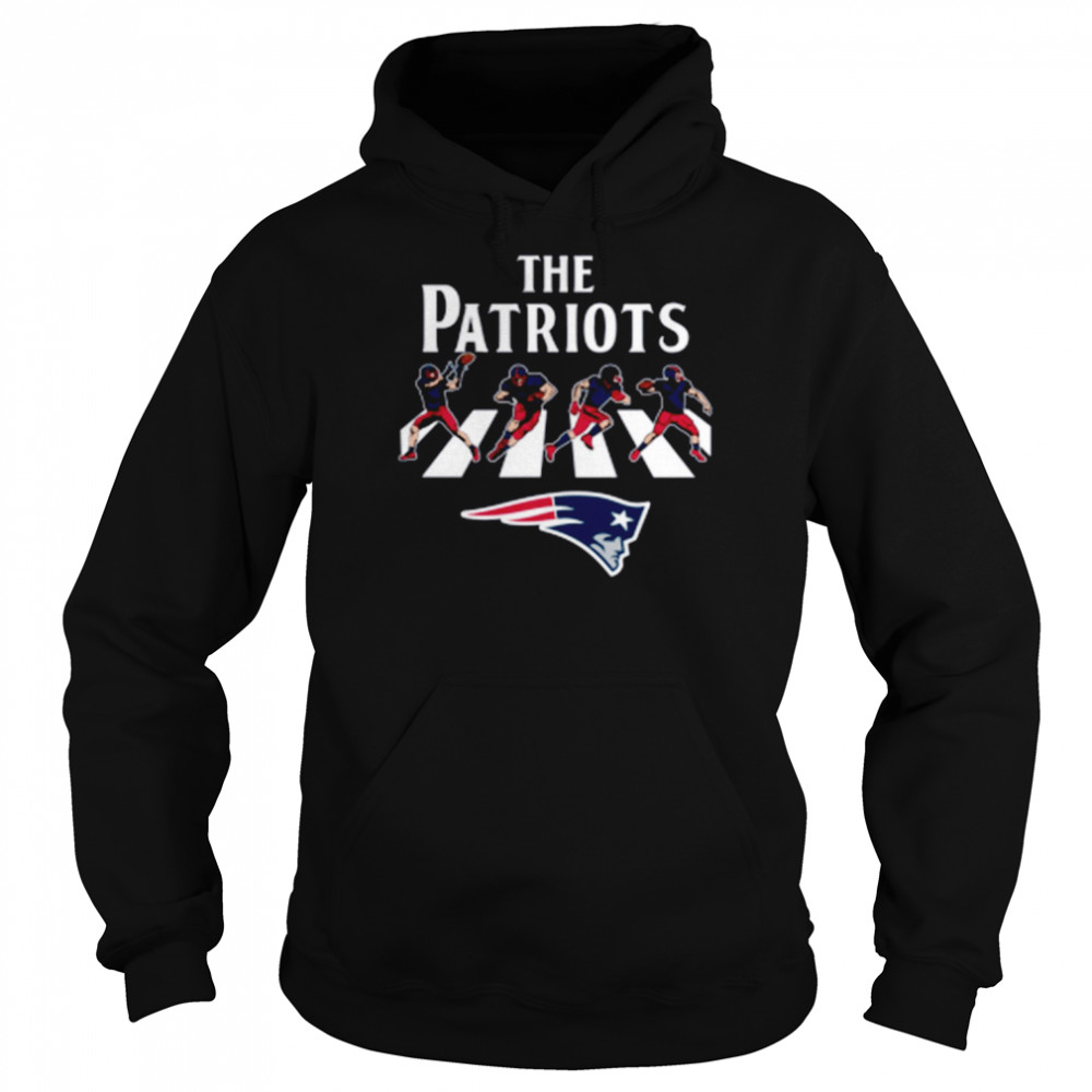 NFL Football New England Patriots The Beatles Rock Band Patriots T  Unisex Hoodie