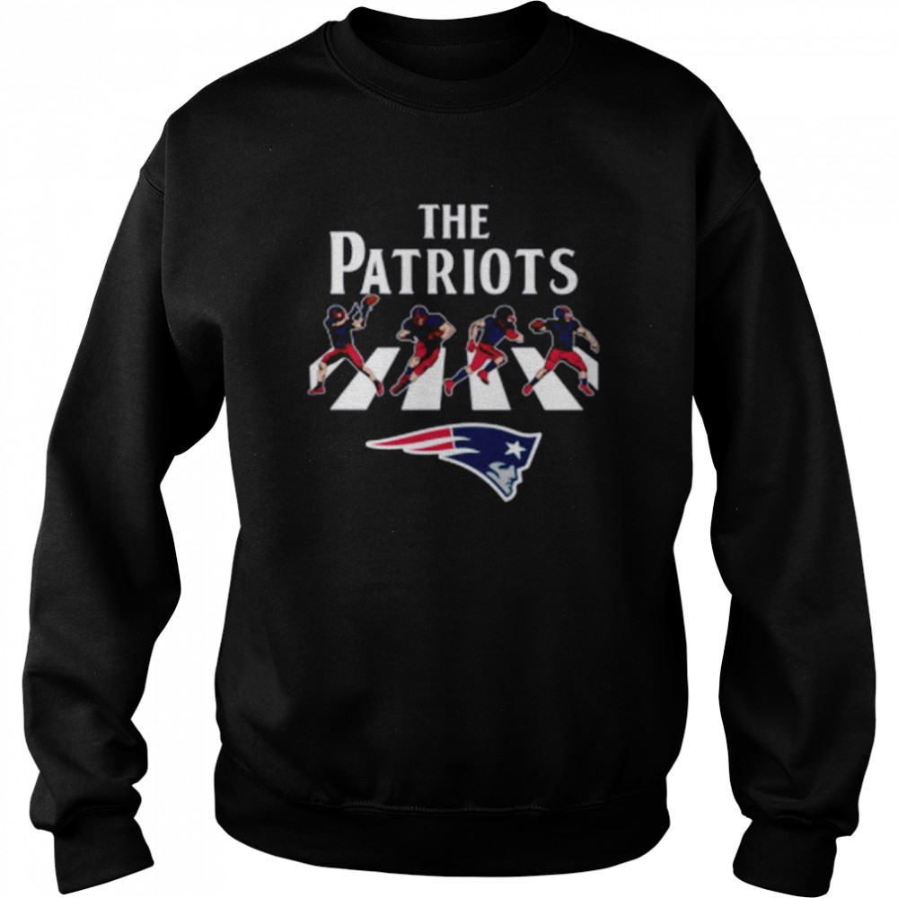 NFL Football New England Patriots The Beatles Rock Band Patriots T  Unisex Sweatshirt