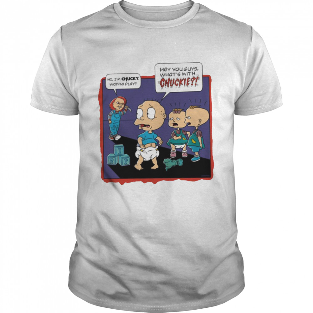 Oh Dear Chuckie Chucky Halloween Graphic shirt Classic Men's T-shirt
