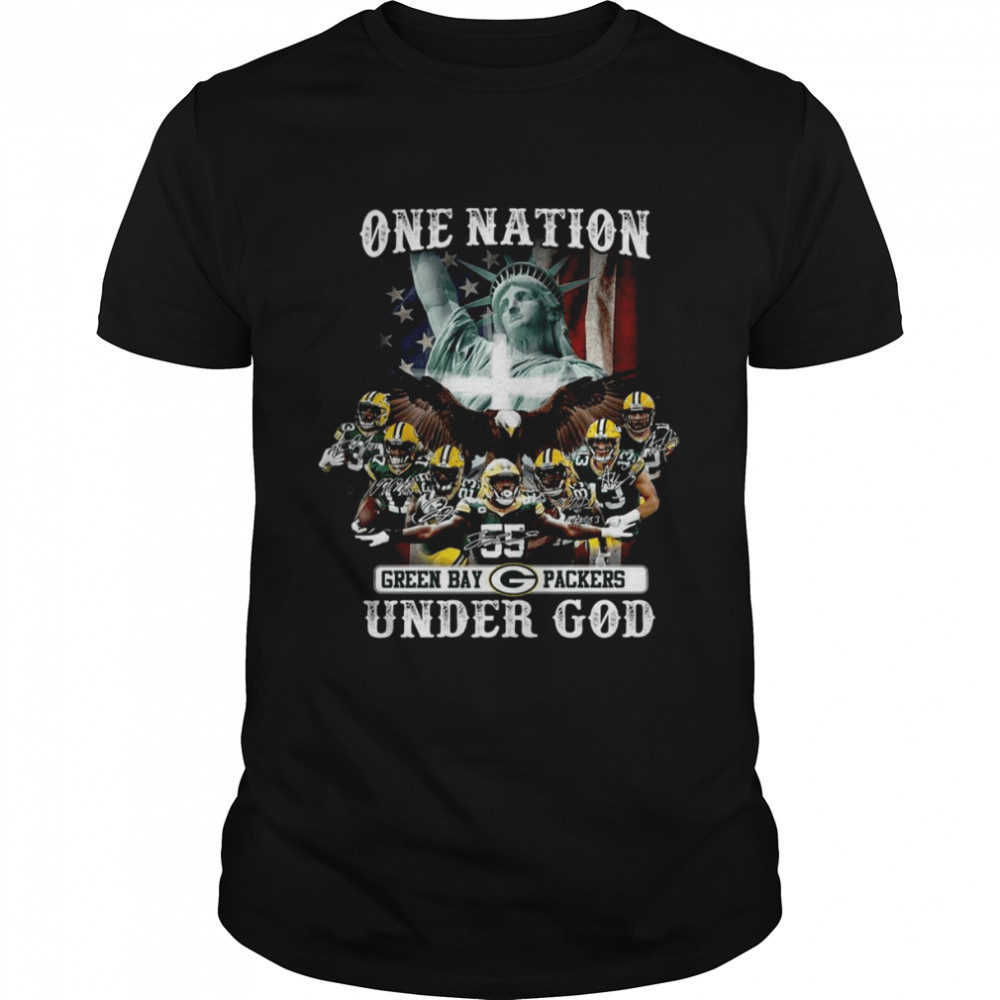 One Nation Green Bay Packers Under God shirt Classic Men's T-shirt