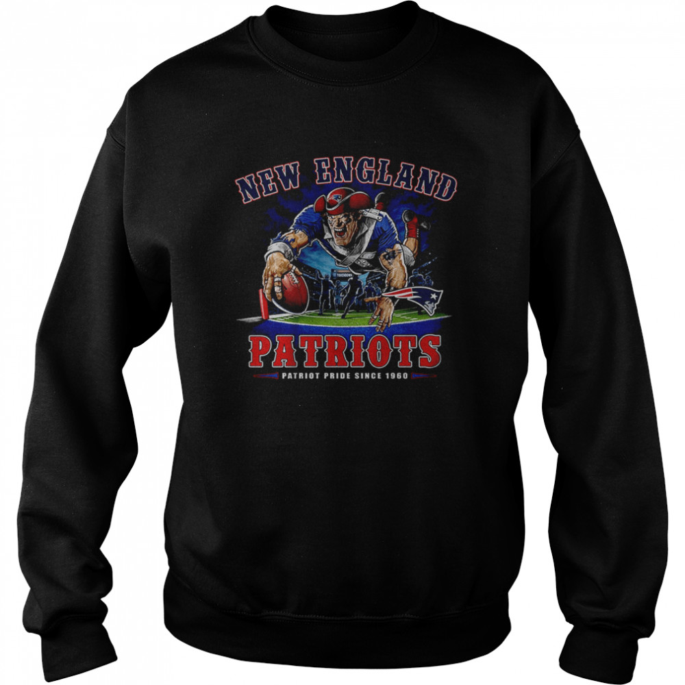 patriots pride since 1960 new england patriots t unisex sweatshirt
