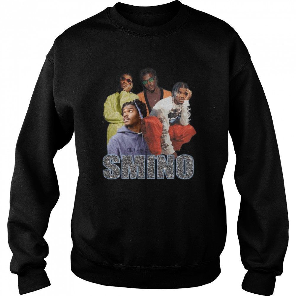 Retro Rapper Smino Illustration shirt Unisex Sweatshirt