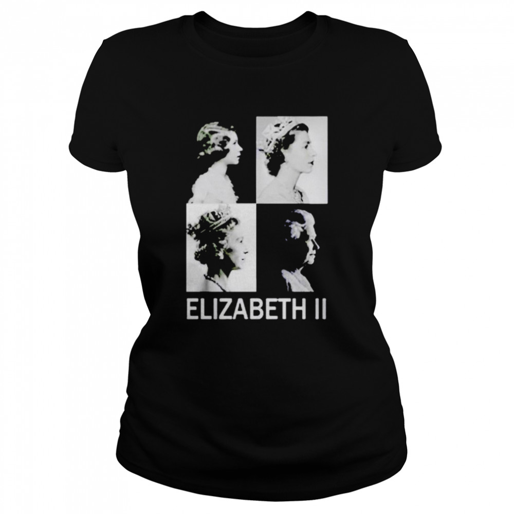 Rip Queen Elizabeth II Her Majesty shirt Classic Women's T-shirt