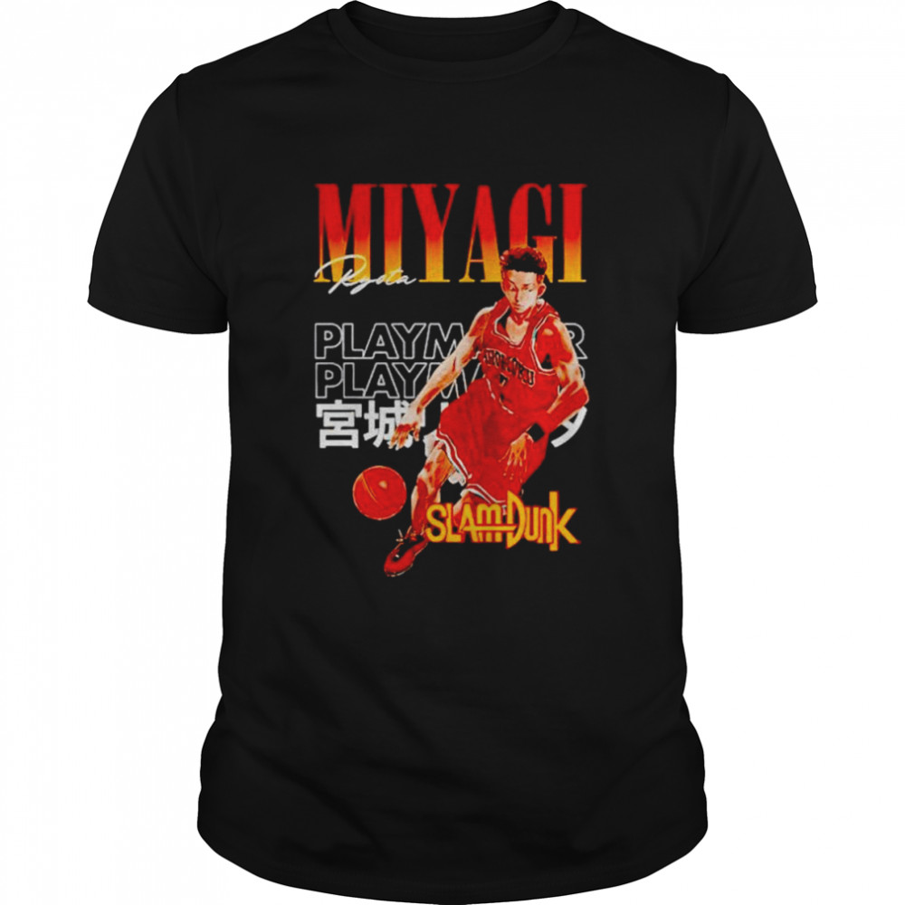Ryota Miyagi Slam Dunk Slam Anime shirt Classic Men's T-shirt