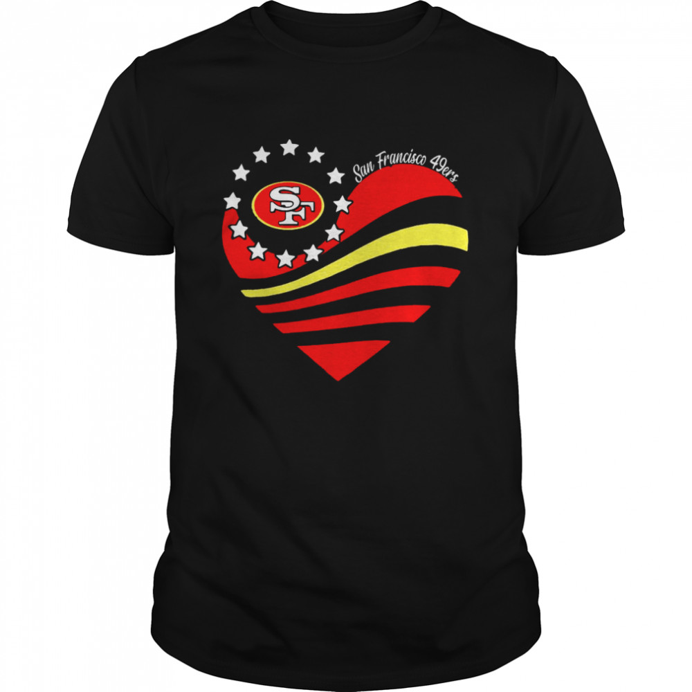 San Francisco 49ers Heart Love shirt Classic Men's T-shirt