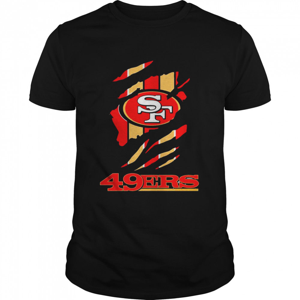 San Francisco 49ers Scratch NFL shirt Classic Men's T-shirt