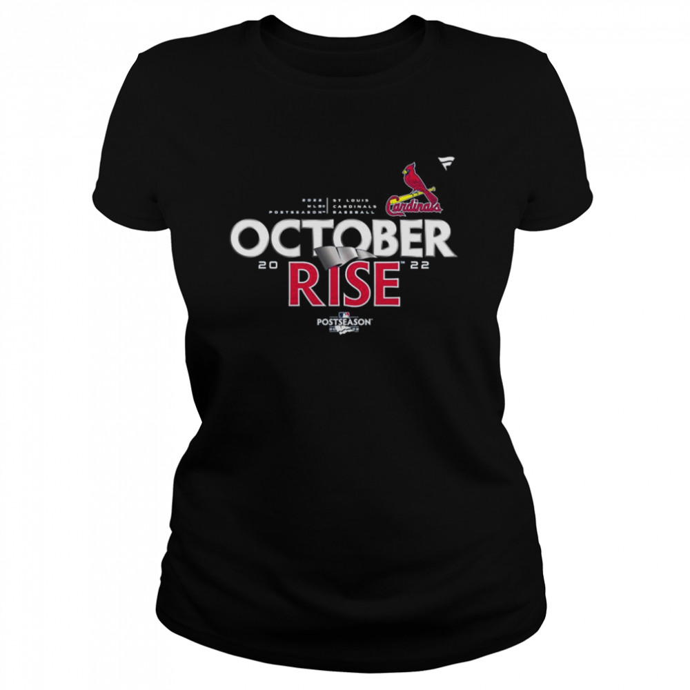 St Louis Cardinals 2022 Postseason Locker Room T- Classic Women's T-shirt