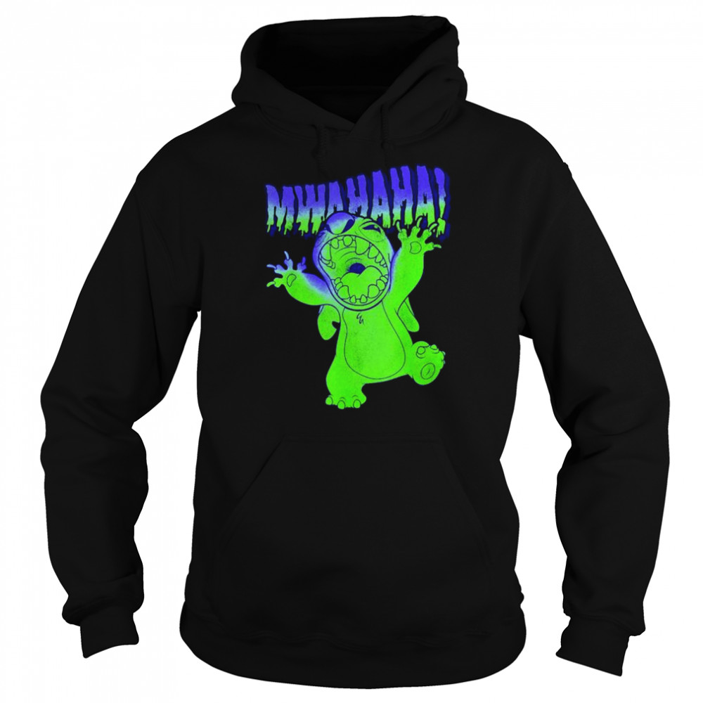 stitch mwahaha halloween shirt unisex hoodie