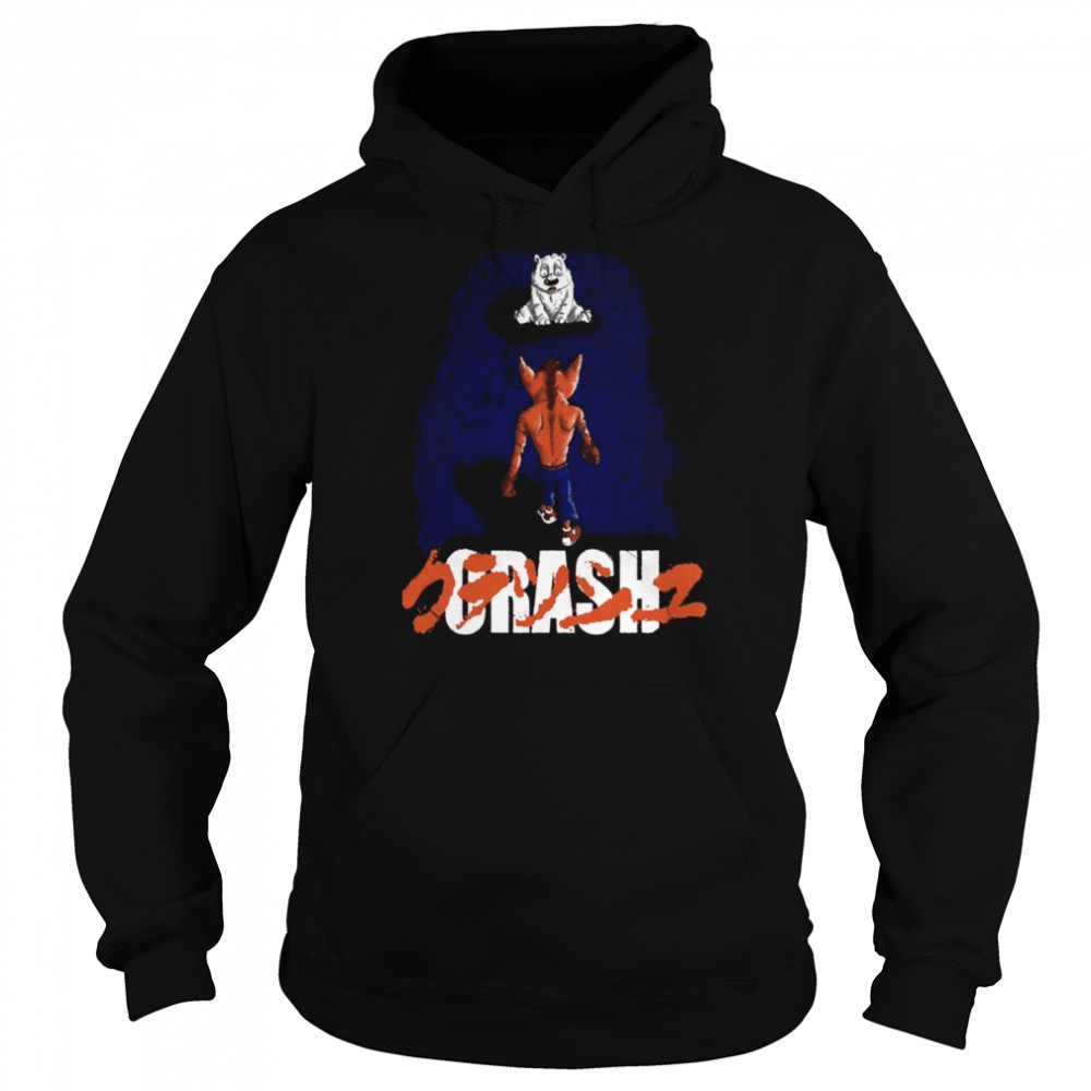 the iconic crash halloween graphic shirt unisex hoodie