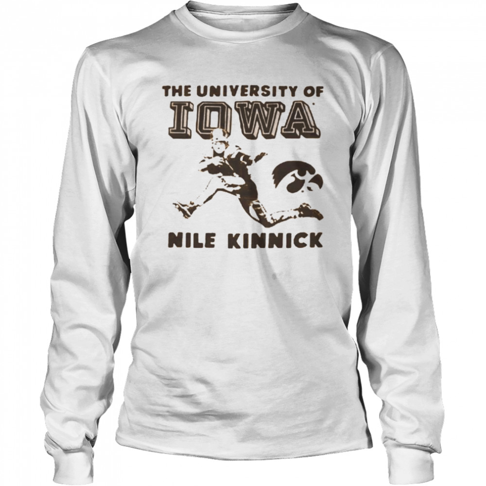 University Of Iowa Nile Kinnick shirt Long Sleeved T-shirt