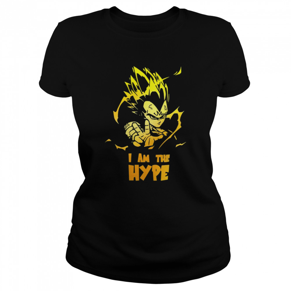 Vegeta I Am The Hype Dragon Ball shirt Classic Women's T-shirt