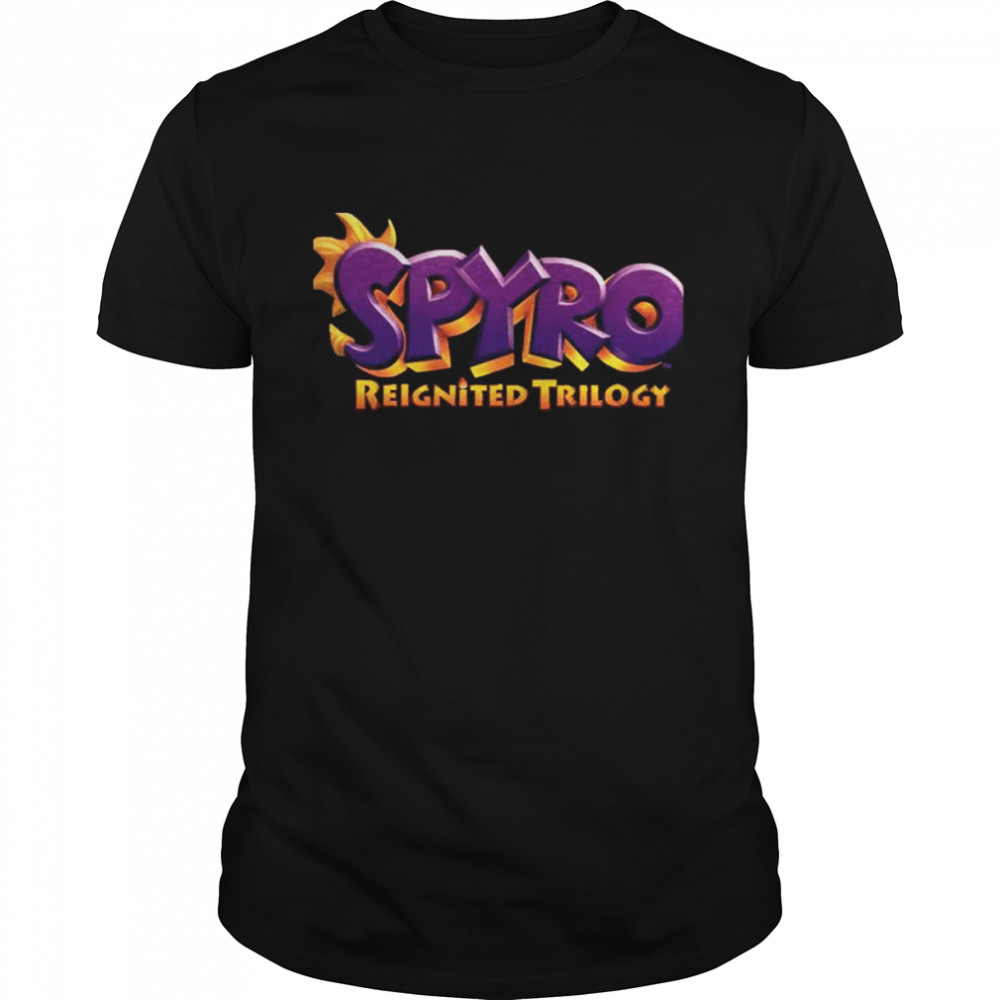 Vintage Design Game Spyro Reignited Trilogy shirt Classic Men's T-shirt