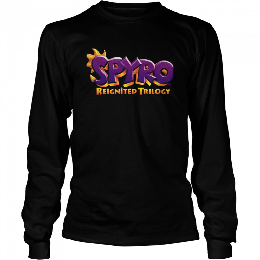 vintage design game spyro reignited trilogy shirt long sleeved t shirt