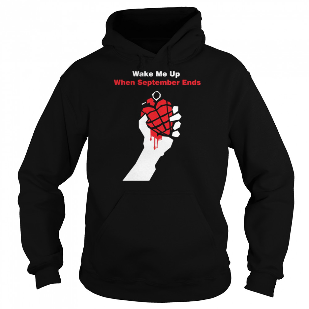Wake Me Up When September Ends Band Song shirt Unisex Hoodie
