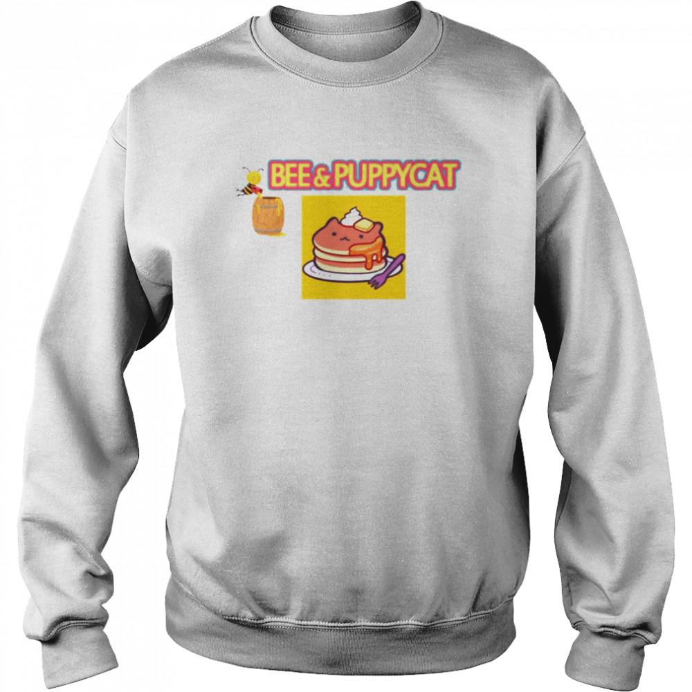 Pancake Bee And Puppycat shirt Unisex Sweatshirt