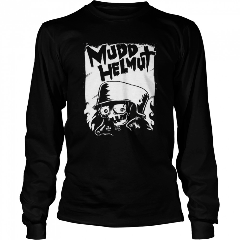 Mudd Helmut Logo Halloween shirt Long Sleeved T-shirt