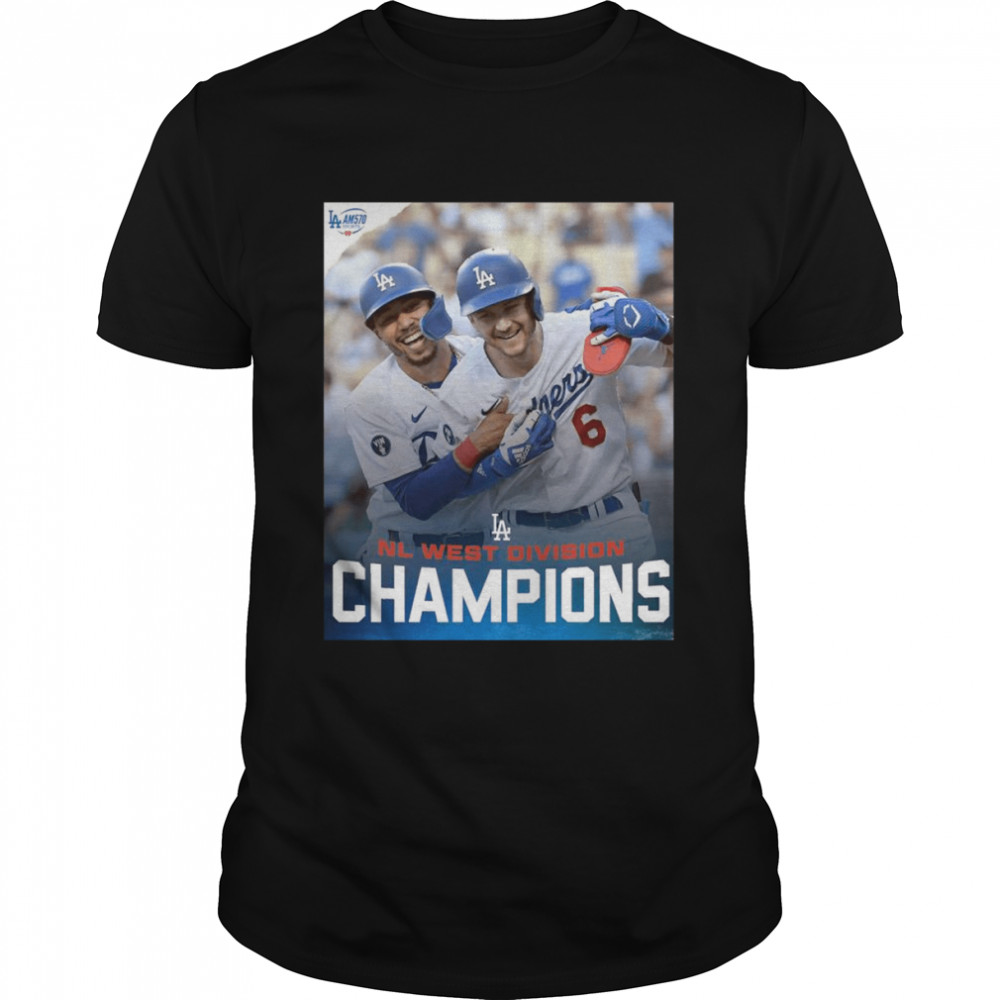 Los Angeles Dodgers baseball NL West Division Champions 2022 shirt -  Kingteeshop