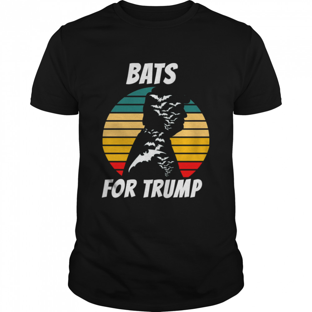 Vintage Bat Trump Halloween Shirt