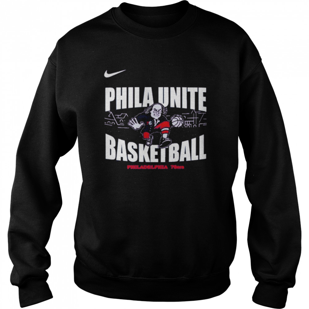 Philadelphia 76Ers Phila Unite Basketball Tee Sixers Tobias Shirt -  Kingteeshop