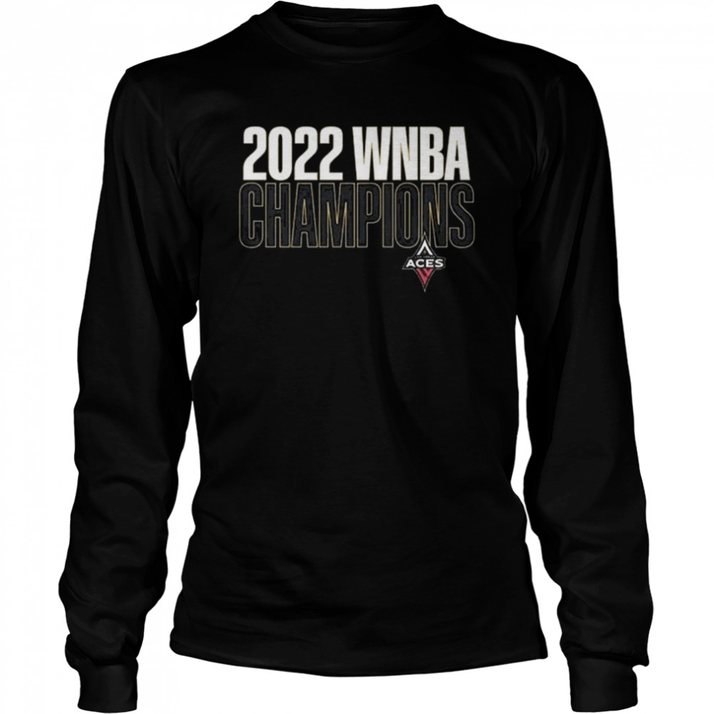 2022 wnba finals champs are las vegas aces essential t long sleeved t shirt