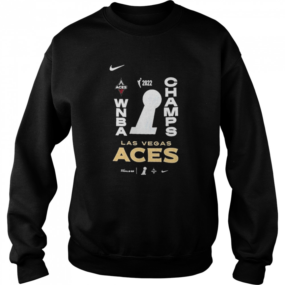 Nike Youth Boys and Girls Black Las Vegas Aces 2022 WNBA Finals Champions  Locker Room T-shirt
