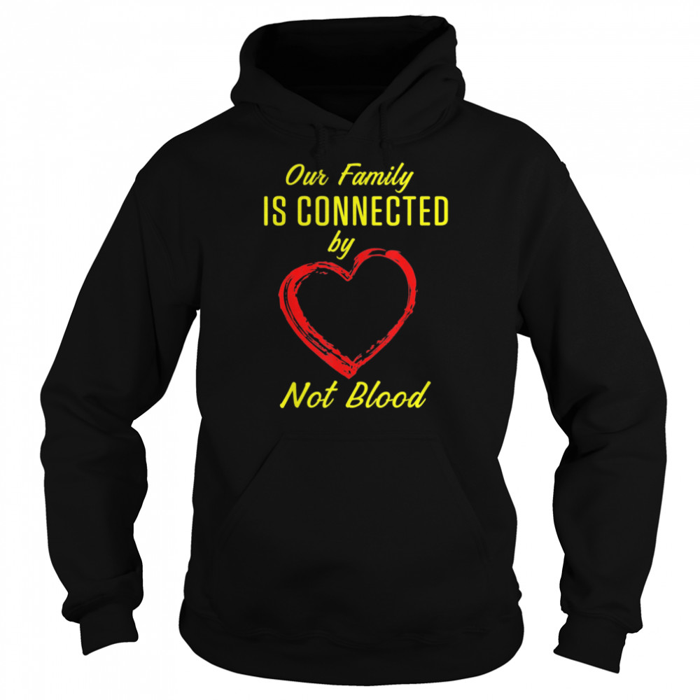 adoption announcement day by love family t unisex hoodie