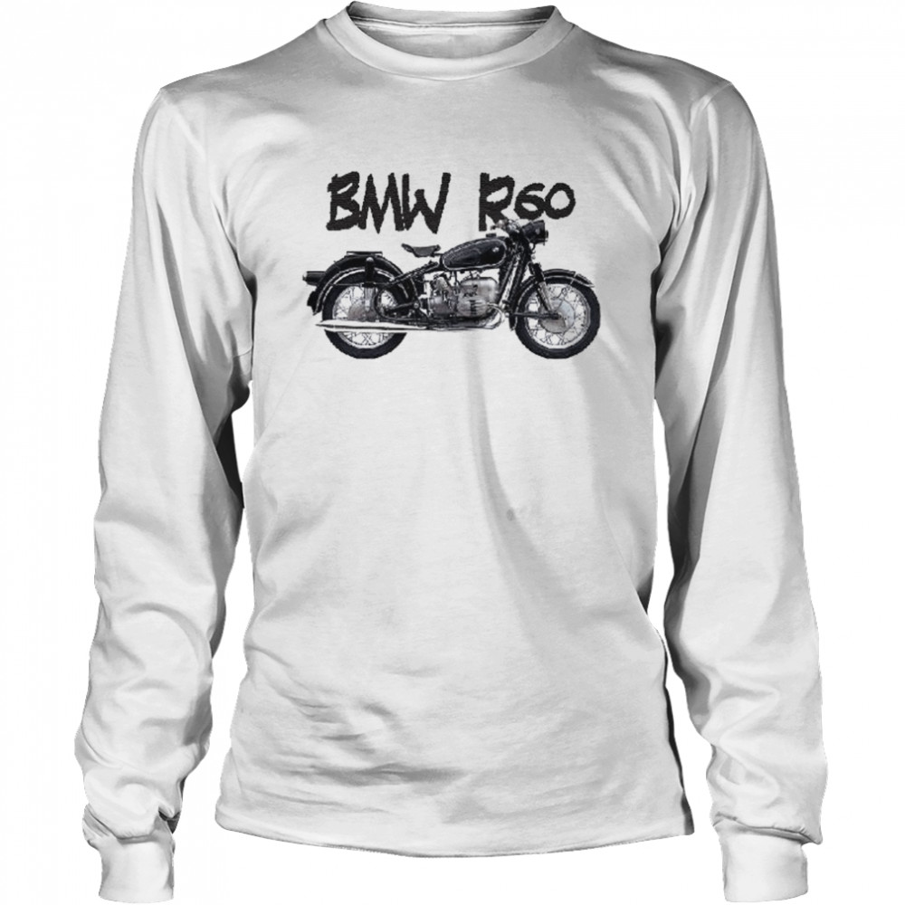 bmw r60 r602 custom antique vintage motorcycle t long sleeved t shirt