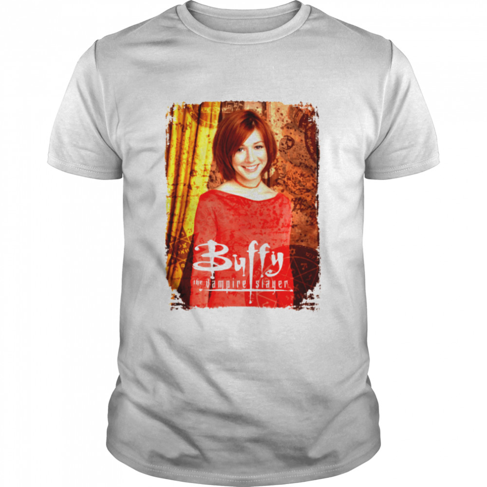 Buffy The Vampire Slayer Willow Grunge Alyson Hannigan Halloween shirt Classic Men's T-shirt