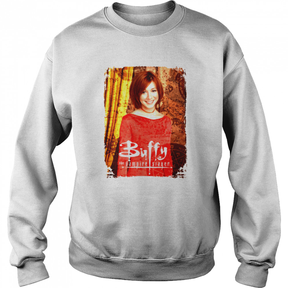 Buffy The Vampire Slayer Willow Grunge Alyson Hannigan Halloween shirt Unisex Sweatshirt