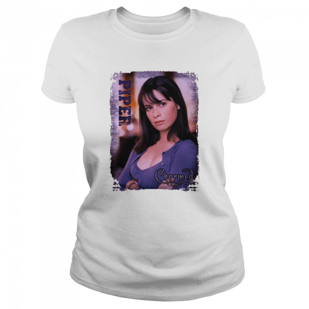charmed holly marie combs as piper halloween shirt classic womens t shirt