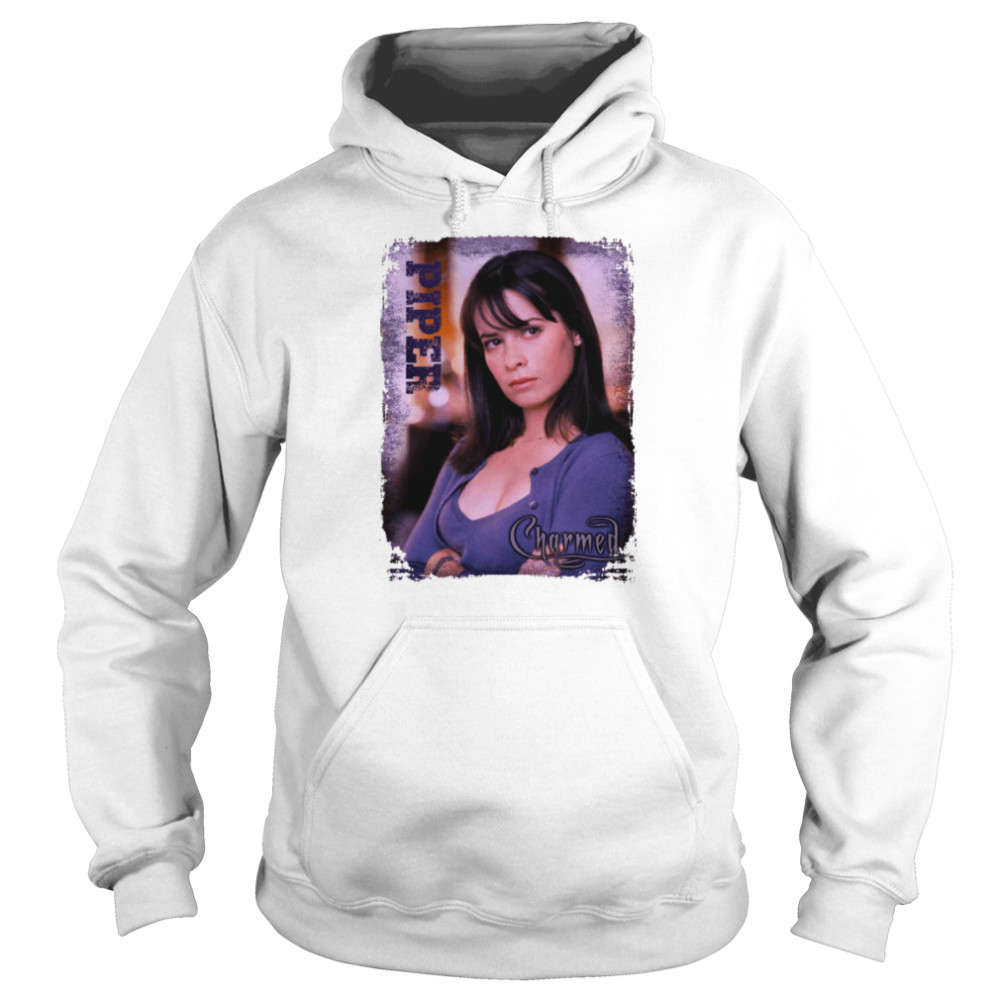 Charmed Holly Marie Combs As Piper Halloween shirt Unisex Hoodie