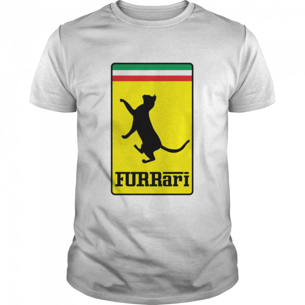 Furrari Not Ferrari Cat Logo shirt Classic Men's T-shirt