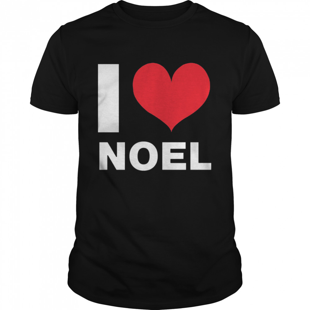 I Love Noel shirt Classic Men's T-shirt