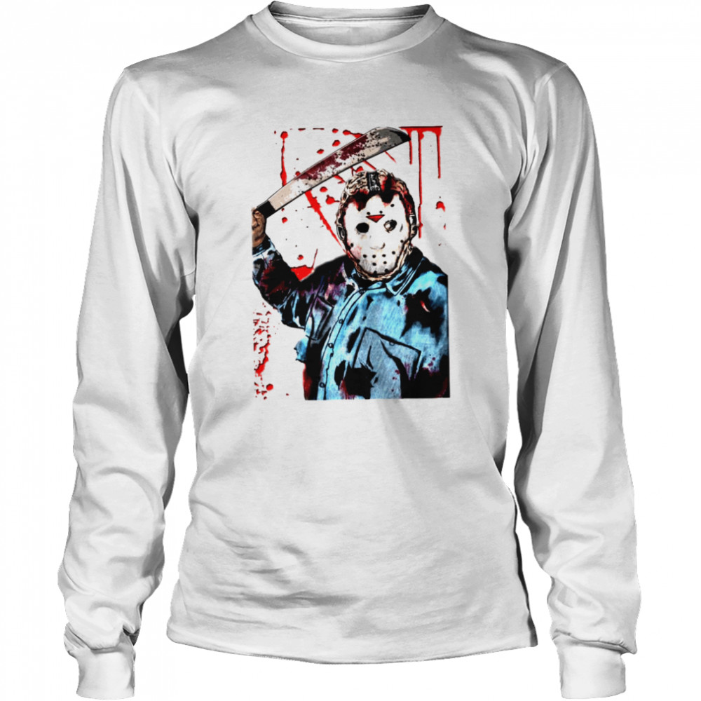 jason goes to hell halloween monsters shirt long sleeved t shirt
