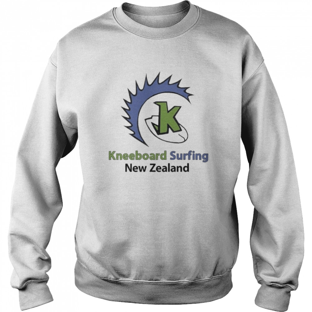 kneeboard surfing new zealand shirt unisex sweatshirt