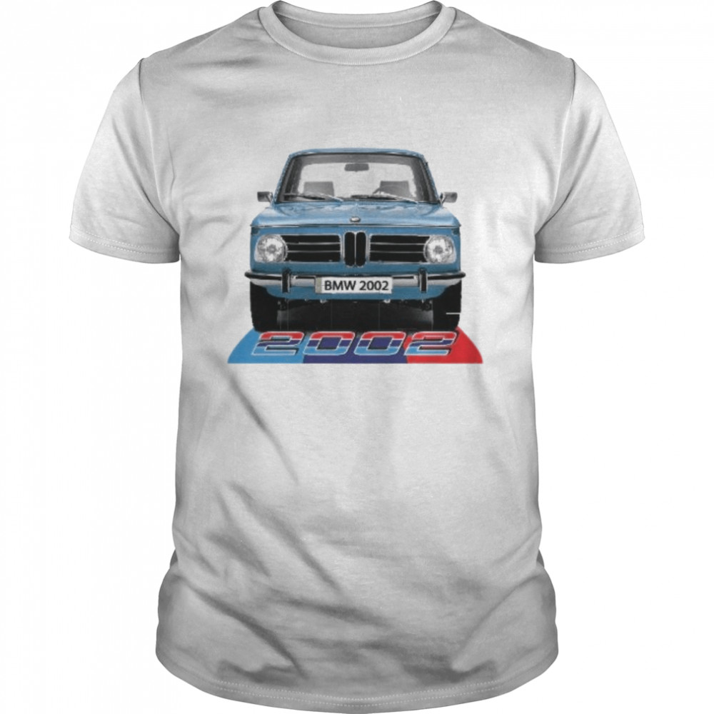 Retro Car BMW 2002 Custom Automobile T- Classic Men's T-shirt