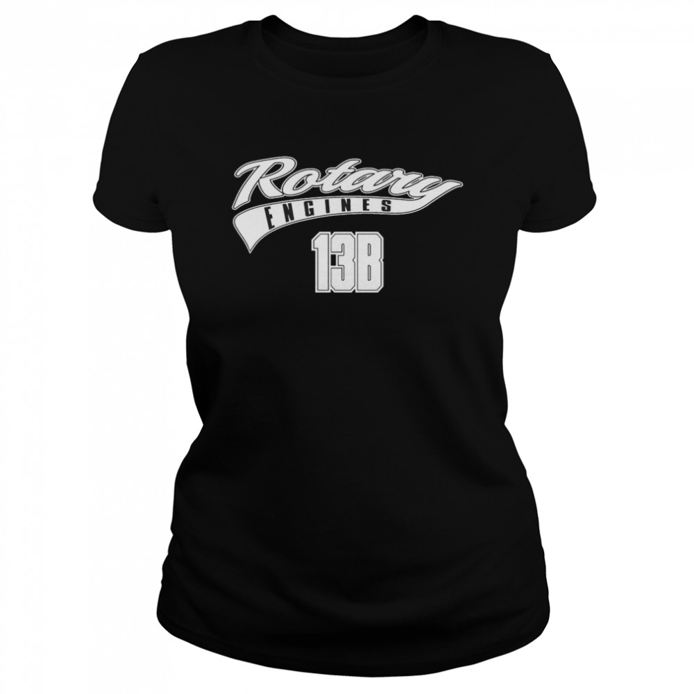 Rotary Engine 13B Wankel RX7 RX8 Cool Custom Car T- Classic Women's T-shirt