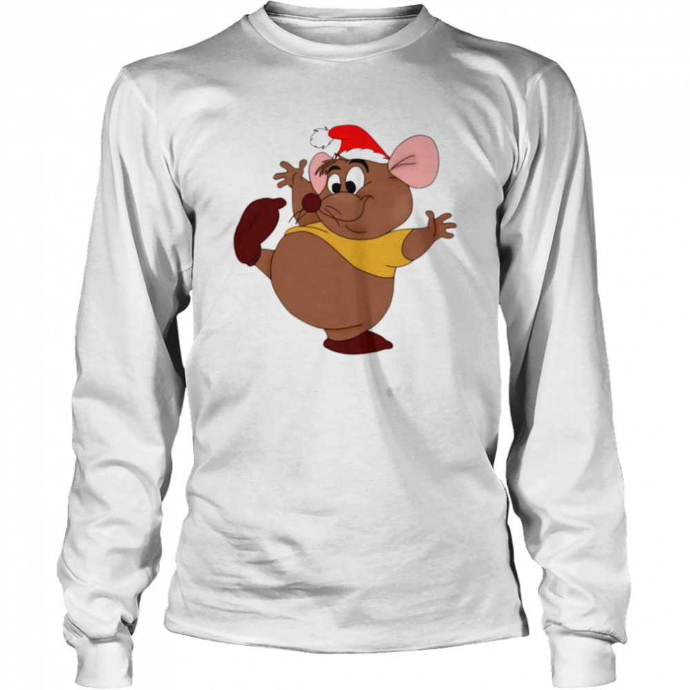 Gus Design Xmas Christmas Santa shirt Long Sleeved T-shirt