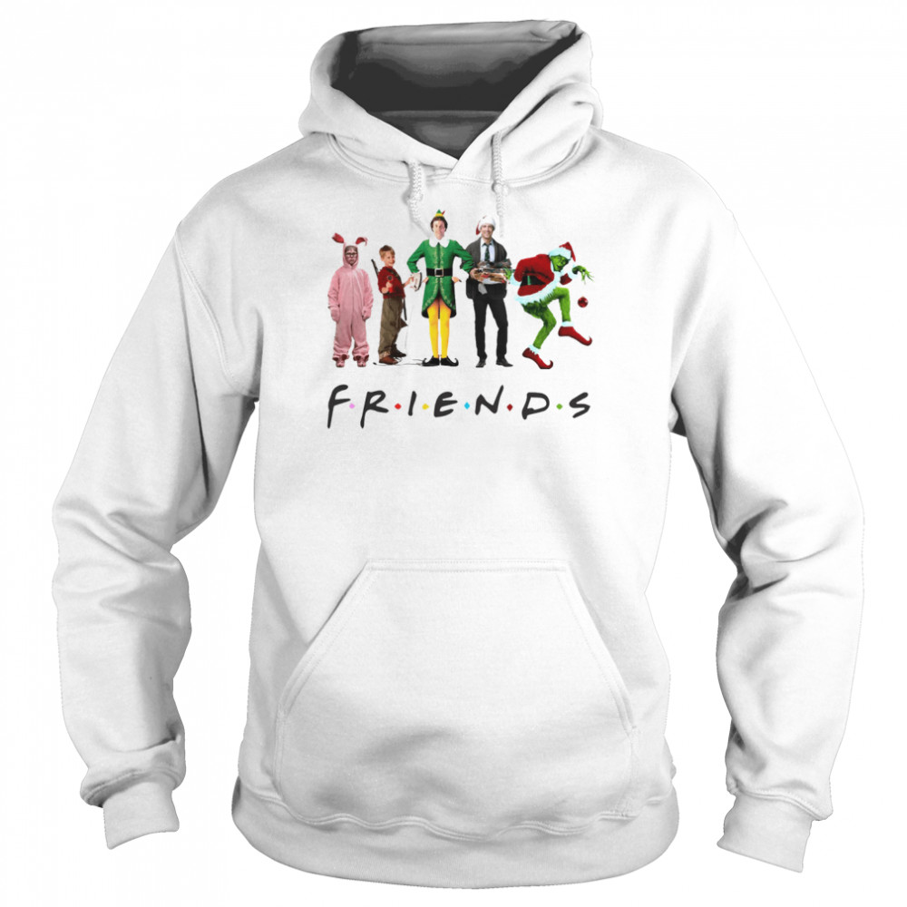 Animated Design Friends Movies Characters shirt Unisex Hoodie