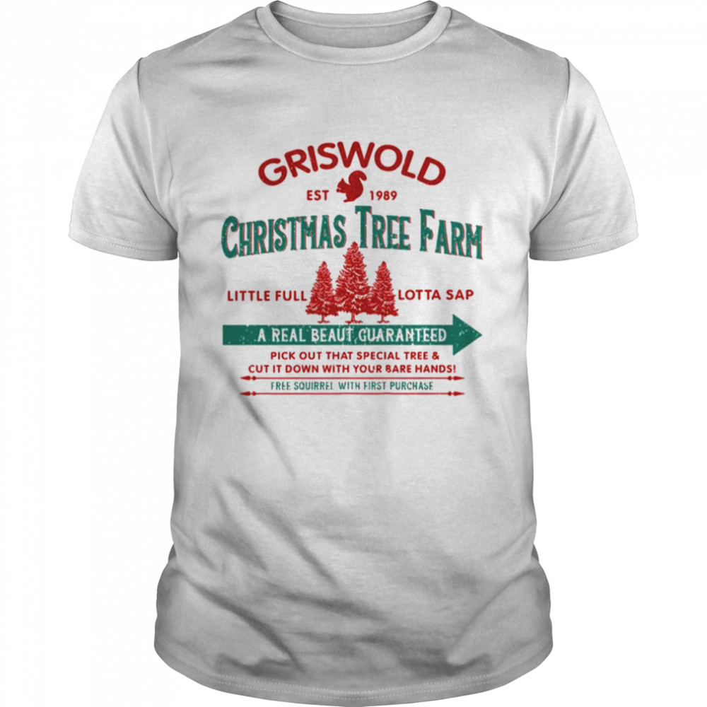 Griswold Christmas Tree Farm Christmas Vacation shirt Classic Men's T-shirt