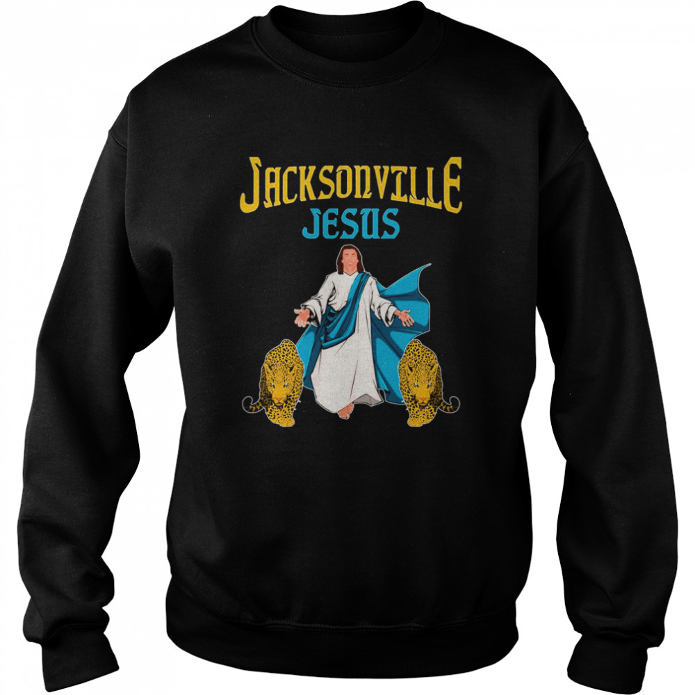 Jacksonville Jesus Trevor Lawrence And His Jaguars shirt Unisex Sweatshirt