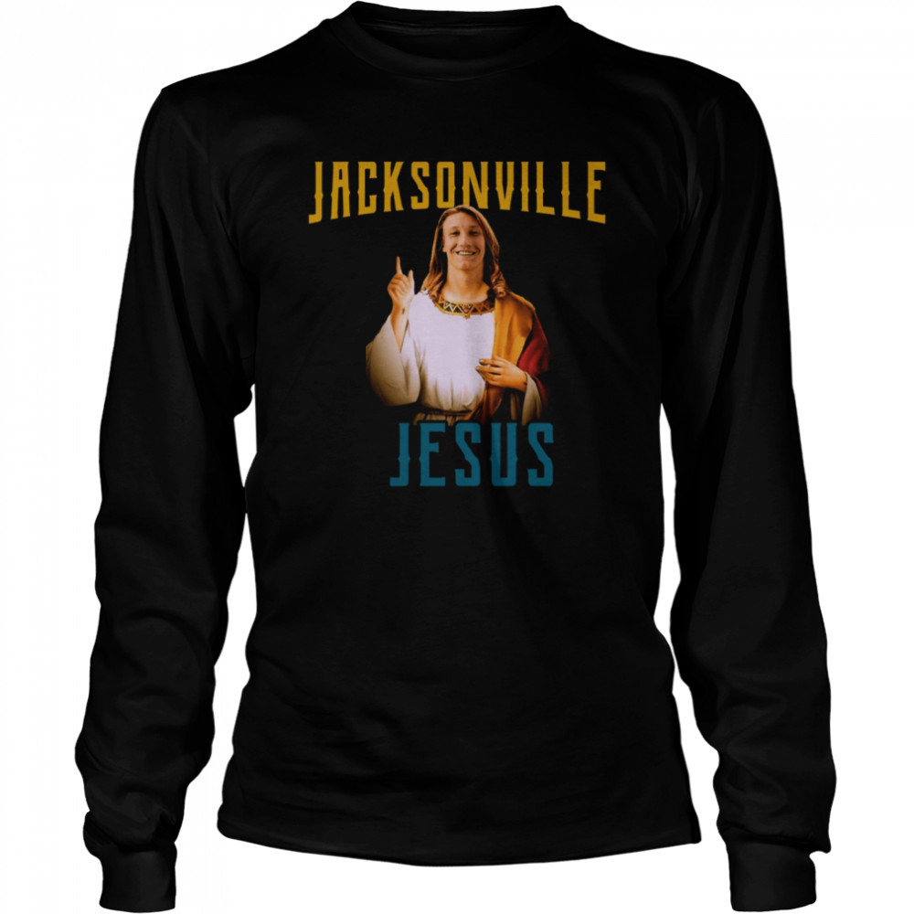 Jacksonville Jesus Trevor Lawrence shirt Long Sleeved T-shirt