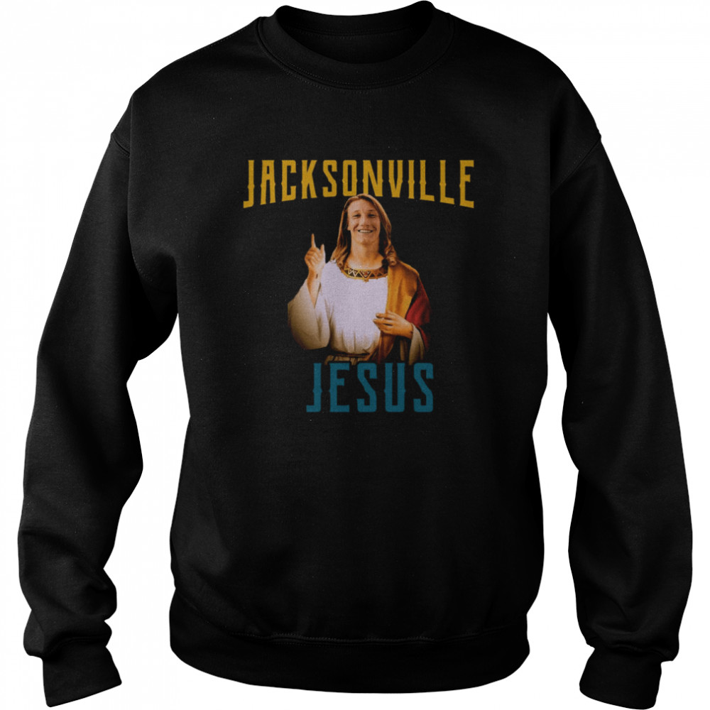 Jacksonville Jesus Trevor Lawrence shirt Unisex Sweatshirt